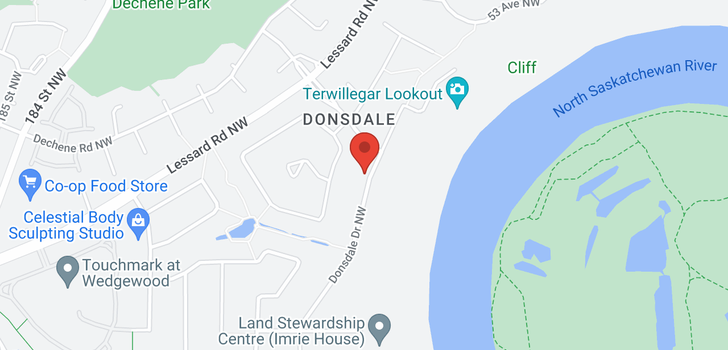 map of 4814 DONSDALE DR NW